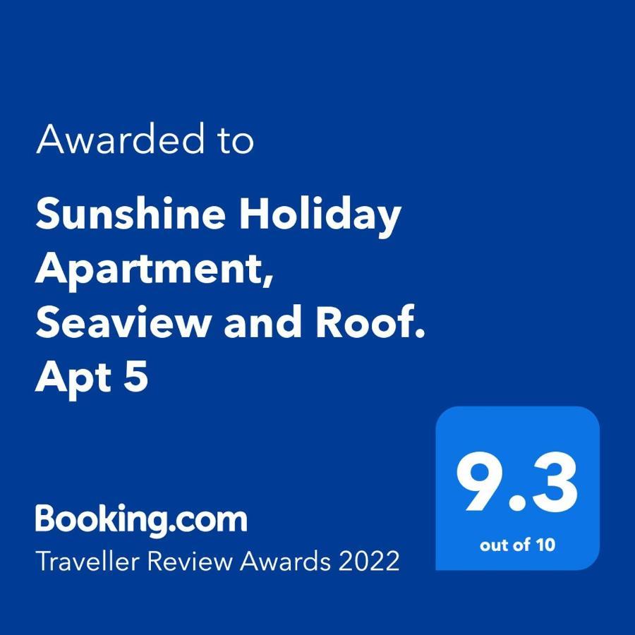 Sunshine Holiday Apartment 5 With Spectacular Seaviews St. Paul's Bay Exterior photo